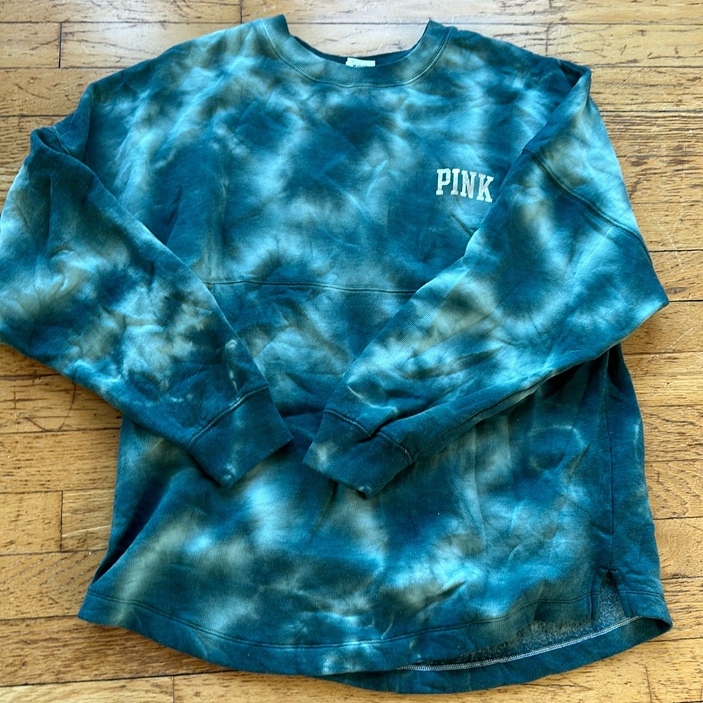 Pink Tie Dye Sweatshirt